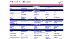 Desktop Screenshot of mirror.ufs.ac.za